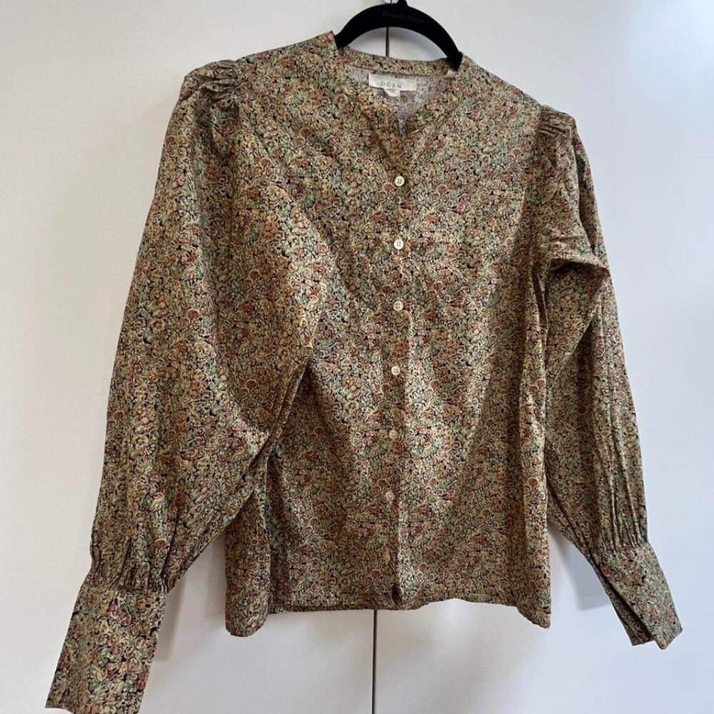 Doen X Liberty Button Up Blouse
